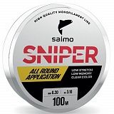Леска Монофильная Salmo Sniper Clear 100/020