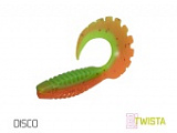 Твистер DELPHIN TWISTA UVs / 8cm / DISCO - 5шт.