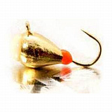 Мормышка вольфрамовая Lucky John КАПЛЯ с петелькой и эпоксидной каплей 030