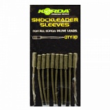Вставка для in-line грузов Korda Shockleader Sleeves Weedy Green 10шт