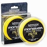 Леска плетеная MIVARDI MONSTER REFLEX Braid Fluoro Yellow 0.60mm / 72kg / 200m - Fluoro Yellow