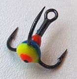 Крючок-Тройник Для Приманок Lucky John С Каплей Цвет. Разм.014/gyf