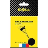 Стопоры резиновые Delphin STICK - Rubber Stopper / 9шт.