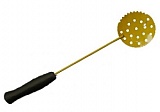 Черпак зубчатый с ЭВА ручкой, окрашенный (90х300)