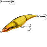 Воблер ROZEMEIJER FATAL JR. Slow Sinking - 13cm - 39g / 0.3 - 0.8m / Kinky Gold