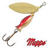 Блесна Mepps AGLIA LONG HEAVY OR/OR (золото) №1 8гр.