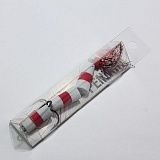 Приманка джиговая PENNON 130 упаковка 5шт бел./крас./бел.