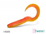 Твистер DELPHIN TWISTA-X Eeltail UVs / 15cm / HAWAI - 5шт.