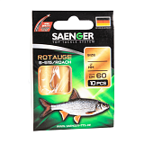 Поводок SAENGER Specialist ROACH / №16 / 0.10mm / 0.9kg / 60cm / 10шт.