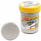 Паста Berkley 50g Powerbait Natural Scent Glitter Trout Bait Bloodworm White (Белый/блестки)