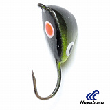 Мормышка вольфрамовая Lucky John МИДИЯ крашеная с петелькой 050