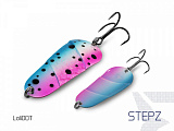 Блесна колеблющаяся DELPHIN STEPZ StripSCALE Hook №2 / 7cm / 10g - LOLI DOT