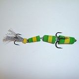 Приманка Джиговая Флажок 15 Зел./жел./зел.