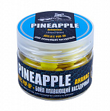 Бойлы насадочные плавающие Sonik Baits PINEAPPLE Fluo Pop-ups 14мм 90мл (Ананас)
