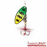Блесна вращающаяся Lucky John SHELT BLADE Tungsten Body №4 20гр цв.008
