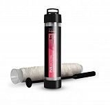 Чехол растворимый перфорированный в тубусе с поршнем Delphin PVA Sleeve / 5m - 45mm