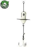 Блесна вертикальная MADCAT® A-STATIC SILENT TEASER Treble Hook - 150g - GLOW-IN-THE-DARK