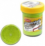 Паста Berkley 50g Powerbait Natural Scent Glitter Trout Bait Bloodworm Chartreuse (Шартрез/блестки)