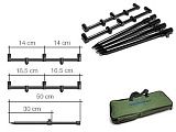 Комплект снэг-баров со стойками Nauilus Blacktron Snagbar Mini Set 3 rods 30-35cm SBS-33050-3035