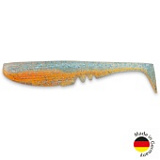 Виброхвост IRON CLAW Moby Softbaits RACKER SHAD UV Non Toxic / 10.5cm / Blue Glitter Orange