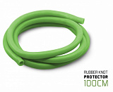 Трубка силиконовая DELPHIN Rubber Knot Protector SAFER / 100cm / 5-8mm / Green