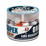 Бойлы Насад. Плав. Двух Цв. Sonik Baits Skopex-Orange Fluo Pop-Ups 14Мм 90Мл