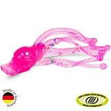 Силиконовые приманки IRON TROUT DUCK FRINGE 3см цв. Unicorn Pink - 8шт.