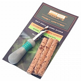 Сверло+пробковые цилиндры PB Products Bait Drill 8mm + Сork Sticks / 3шт.