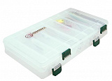 Коробка Kosadaka TB2100, 275x185x50мм , двухсторонняя для воблеров