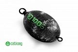 Грузило для ловли сома с вертлюгом Delphin CLONKER Catkong Lead - 150g