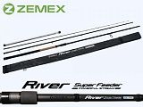 Удилище фидерное ZEMEX RIVER Super Feeder 13 ft - 180 g