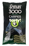 Прикормка Sensas 3000 CARP TASTY Garlic 1кг