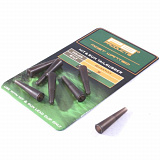 Конус для клипсы PB Products Hit & Run X-Safe Tailrubber Leadclip - Weed / 8шт.