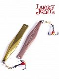 Блесна вертикальная зимняя Lucky John KALOMIES с цепочкой и тройником  60мм GC блистер