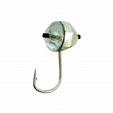 Мормышка вольфрамовая Lucky John КРУГЛАЯ гранёная с отв..кембр. и Swarovski 050