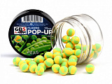 Бойлы POP-UP GBS Peas Горох (желтый/зеленый) 12мм 50гр
