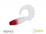 Твистер DELPHIN TWISTA UVs / 10cm / RED FACE - 5шт. Твистер DELPHIN TWISTA UVs / 10cm / RED FACE - 5шт.