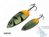Блесна колеблющаяся DELPHIN ELIPZ FullSCALE Hook №2 / 7.5cm / 12g - AGRESOR