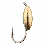 Мормышка вольфрамовая Lucky John СЕМЕЧКА с петел. 040 Мормышка вольфрамовая Lucky John СЕМЕЧКА с петел. 040