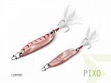Блесна колеблющаяся DELPHIN PIXO Hook №6 / 5.6cm / 10g - COPPER