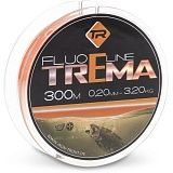 Леска для ловли форели IRON TROUT TREMA Line - 300m / 0,16mm / 2.30kg- Fluo Orange