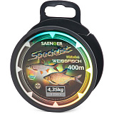 Леска матчевая SAENGER Specialist Whitefish MATCH - 0,15mm / 2,45kg / 400m - Stone Grey