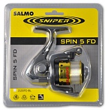 Катушка безынерционная Salmo Sniper SPIN 5 20FD блистер Катушка безынерционная Salmo Sniper SPIN 5 20FD блистер