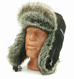 Шапка-ушанка Kosadaka Extreme2 шиншилла, черный XL Шапка-ушанка Kosadaka Extreme2 шиншилла, черный XL