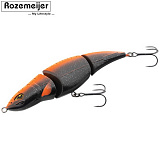 Воблер ROZEMEIJER FATAL JR. Slow Sinking - 13cm - 39g / 0.3 - 0.8m / Black Ghost