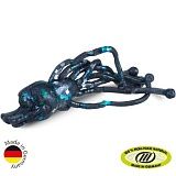 Силиконовые приманки IRON TROUT DUCK FRINGE 3см цв. Black Fury - 8шт.