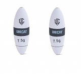Полавок UNI CAT EVA Micro Lifter / 7.5g / White  - 2шт.
