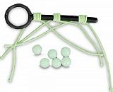 Стопорный узел с бусинаой UNI CAT Giga Rubber Line XXL / 3+6 BeadsStops