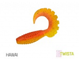 Твистер DELPHIN TWISTA UVs / 10cm / HAWAI - 5шт.