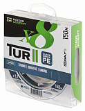 Шнур плетёный Feeder Concept Tur II х8 BRAID Dark Grey 150/018